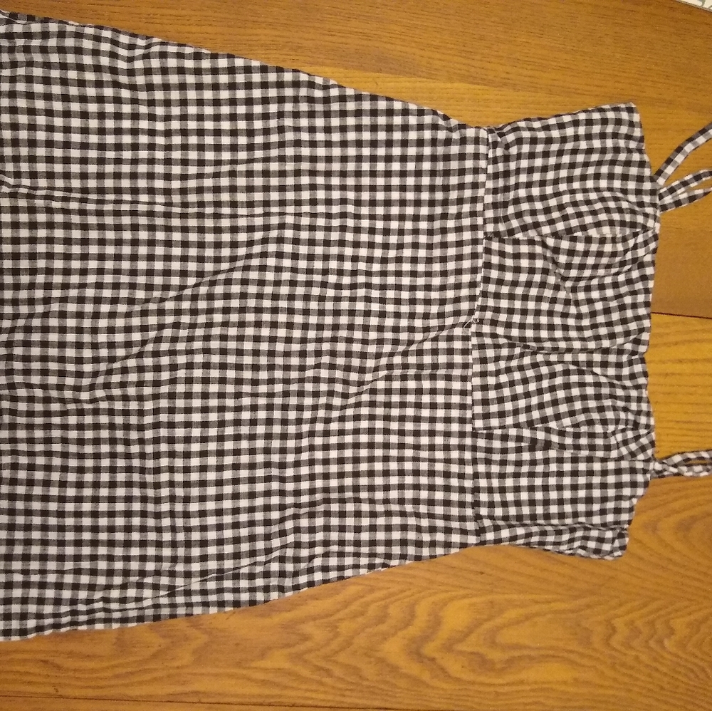 Brandy Melville Black and White Gingham Dress - Picture 2 of 3